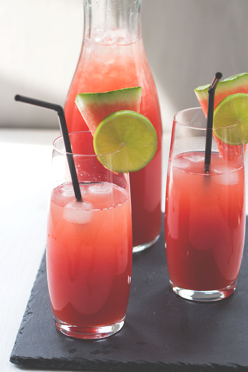 Rezept für Wassermelonen-Limo - Die wohl erfrischendste Limonade des Sommers!