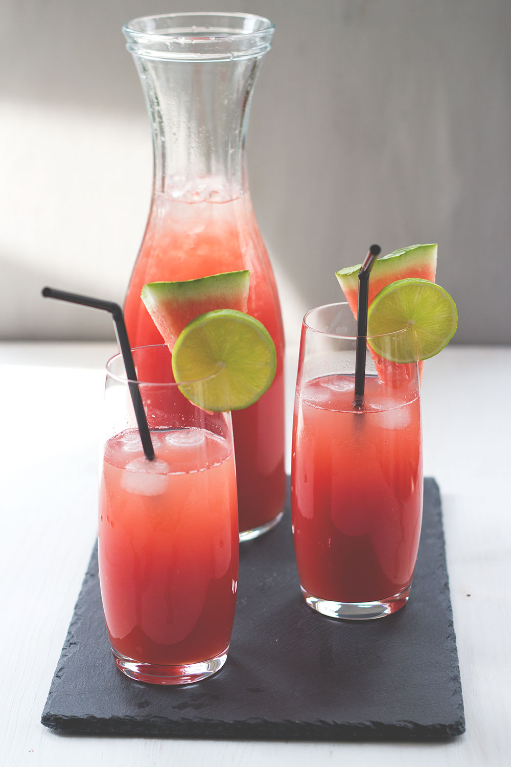Rezept für Wassermelonen-Limo - Die wohl erfrischendste Limonade des Sommers!