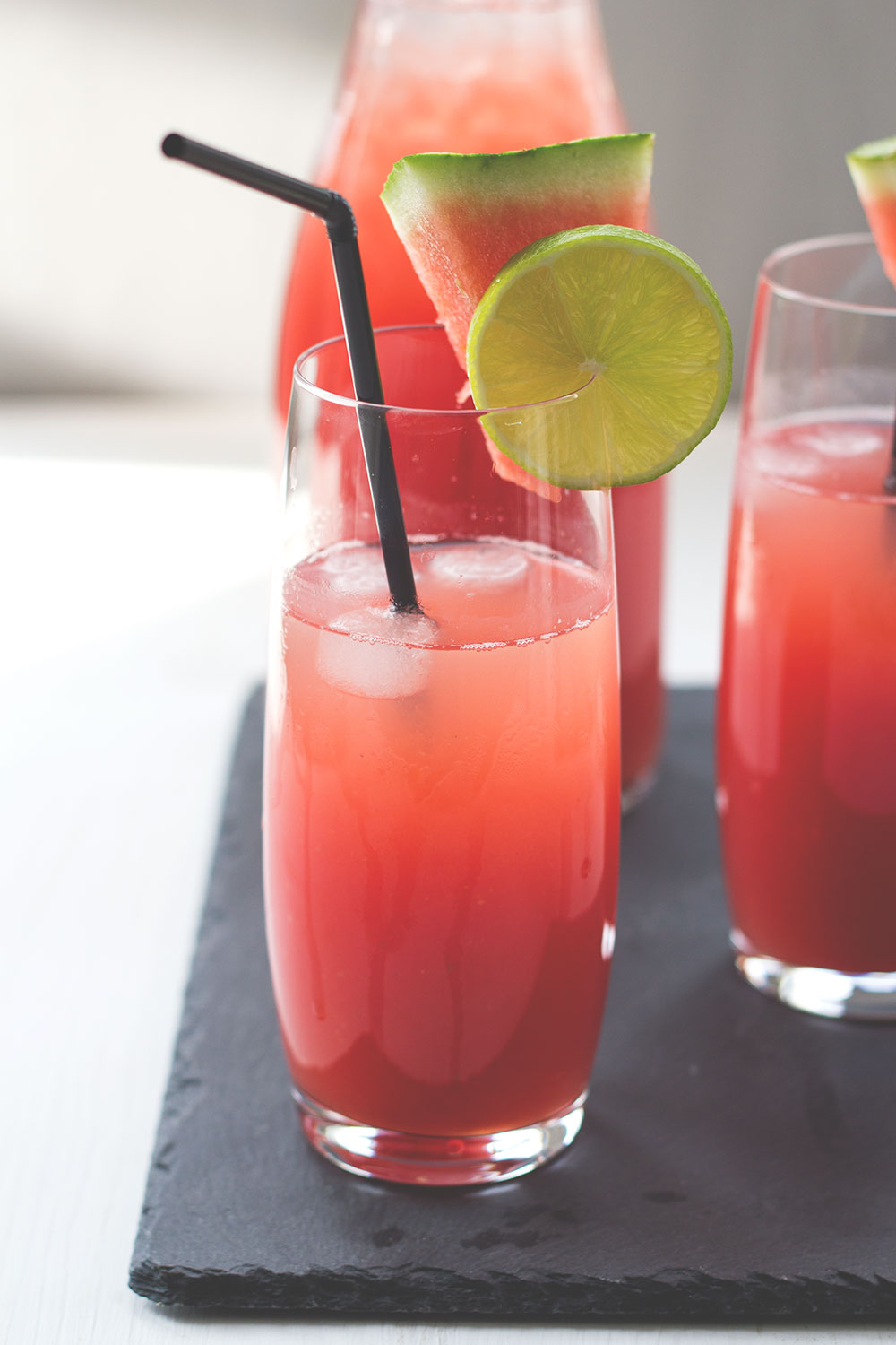 Rezept für Wassermelonen-Limo - Die wohl erfrischendste Limonade des Sommers!