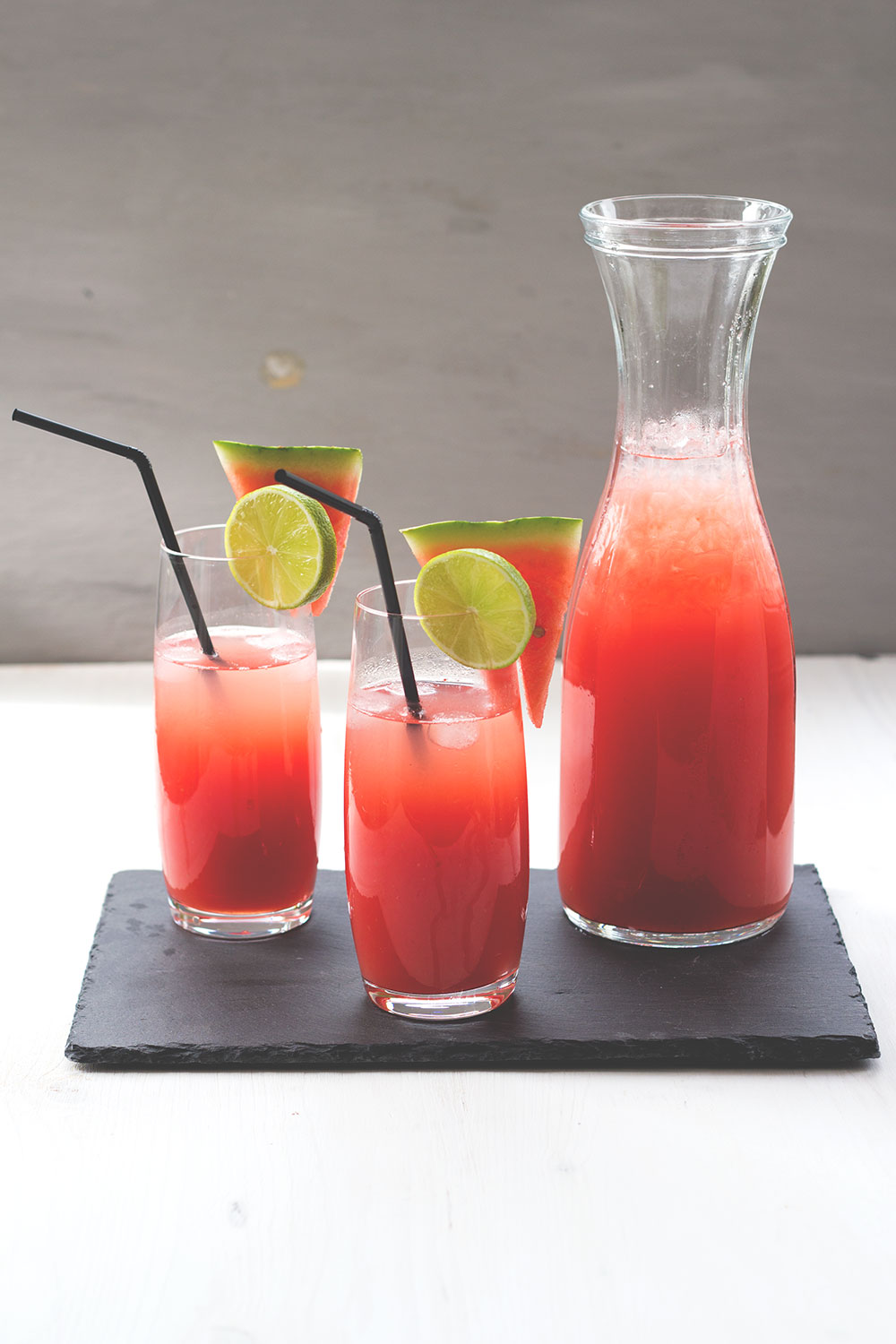 Rezept für Wassermelonen-Limo - Die wohl erfrischendste Limonade des Sommers!