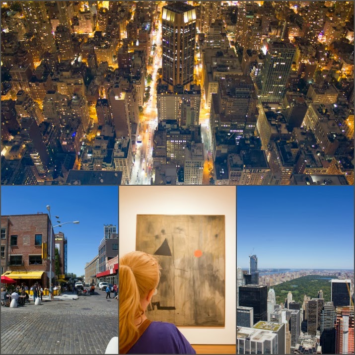 New York City Empire State Building, Topf of the Rock, MoMa, Meatpacking District, Manhattan, Central Park, New York, USA