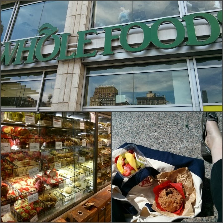 Whole Foods am Union Square Whole Foods, Muffins, Obst, Union Square, Manhattan, New York, USA