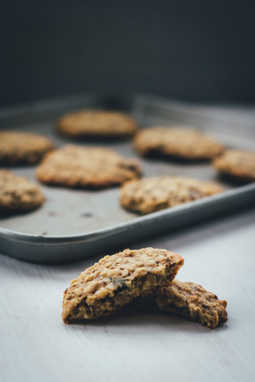 Rezept für Granola-Cookies | Mein Müsli der Woche | chewy Müsli-Kekse mit Cranberries zum Mitnehmen für den Snack zwischendurch | moeyskitchen.com #granola #müsli #knuspermüsli #muesli #cookies #selbstgemacht #homemade #kekse #backen #foodblogger #rezepte #frühstück #snacks #breakfast #cranberries