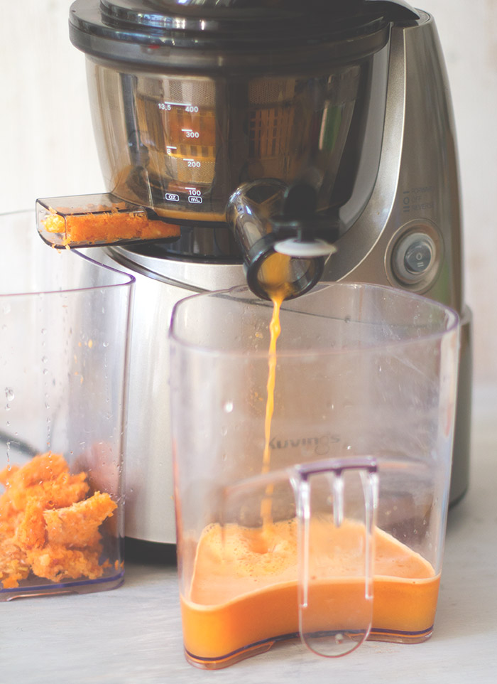 Vorstellung des Kuvings Whole Slow Juicer und Rezept für Karotten-Apfel-Ingwer-Saft Vorstellung des Kuvings Whole Slow Juicer und Rezept für Karotten-Apfel-Ingwer-Saft