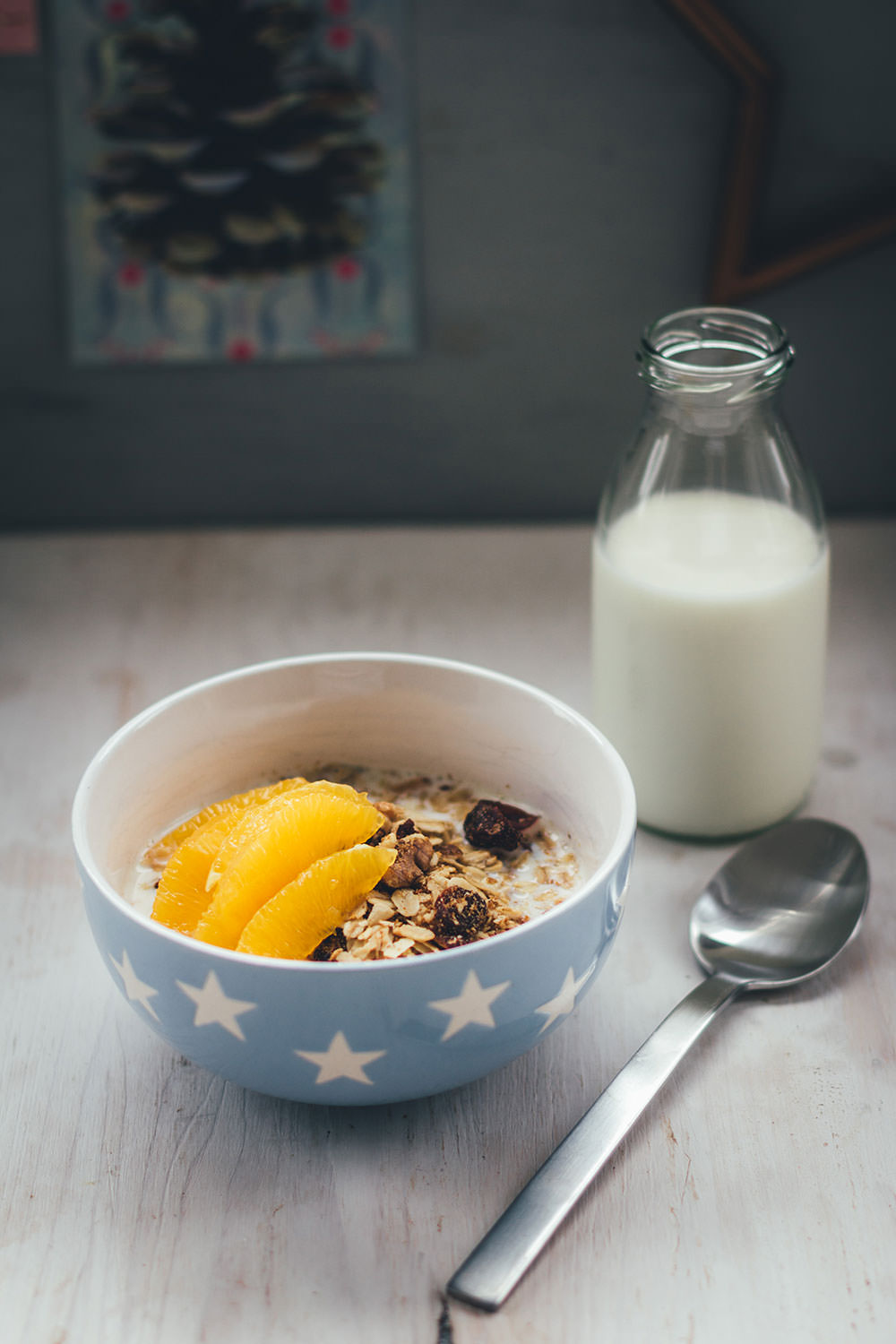 Rezept für X-mas Granola | leckeres weihnachtliches Knuspermüsli | mit Verpackungstipps für das Weihnachtsmüsli | moeyskitchen.com #granola #knuspermüsli #müsli #weihnachten #weihnachtsgeschenk #geschenkidee #geschenkeausderküche #foodblogger #rezepte