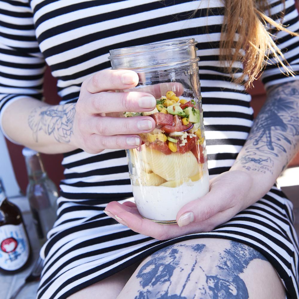 Pastaglück - Nudelsalat im Glas, mein neues Kochbuch, Fotos von Maria Brinkop