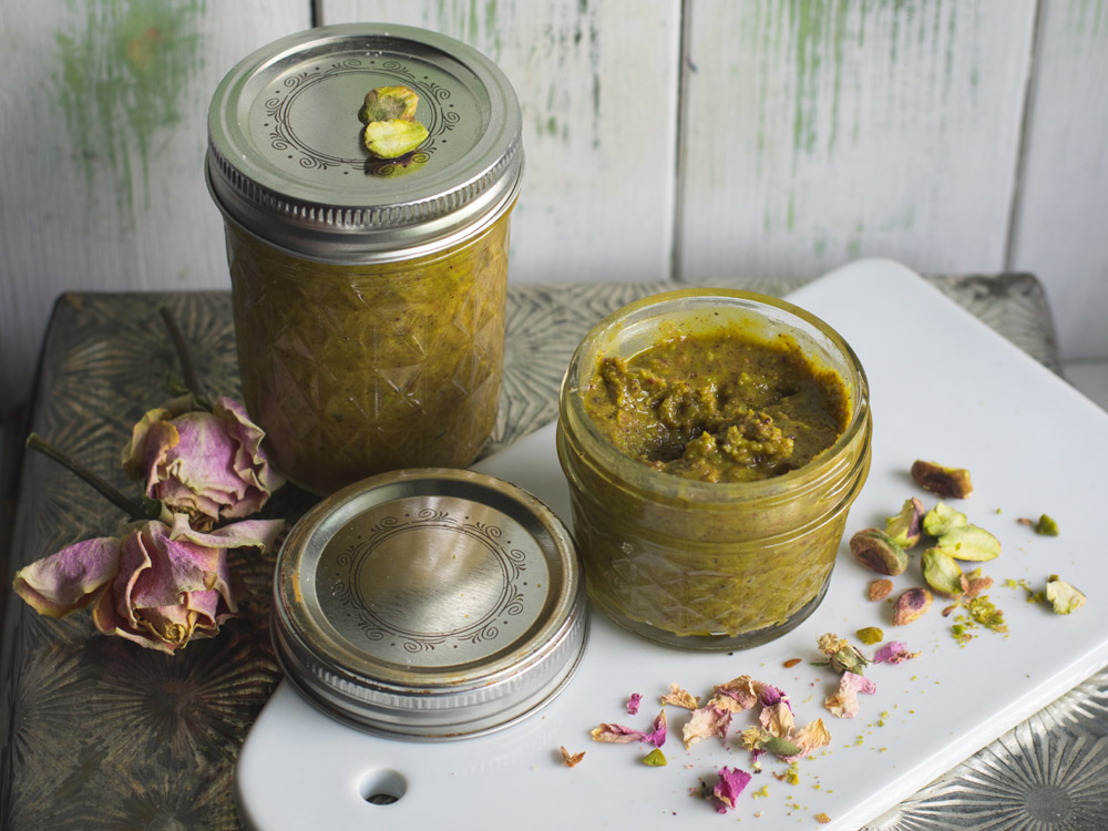 Rezept für gebrannte Pistaziencreme von Simone von der S-Küche Rezept für gebrannte Pistaziencreme von Simone von der S-Küche