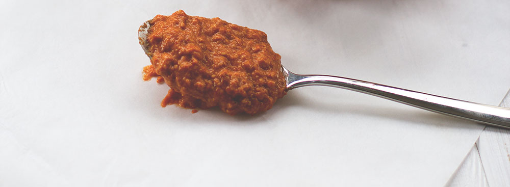 Grundrezept für einfaches Paprika-Pesto - leckeres Paprikapesto für Pasta