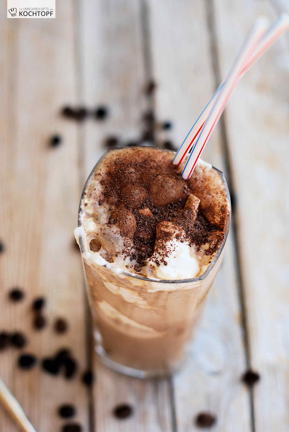 kaffee bananen milchshake aus dem Thermomix von Kochtopf