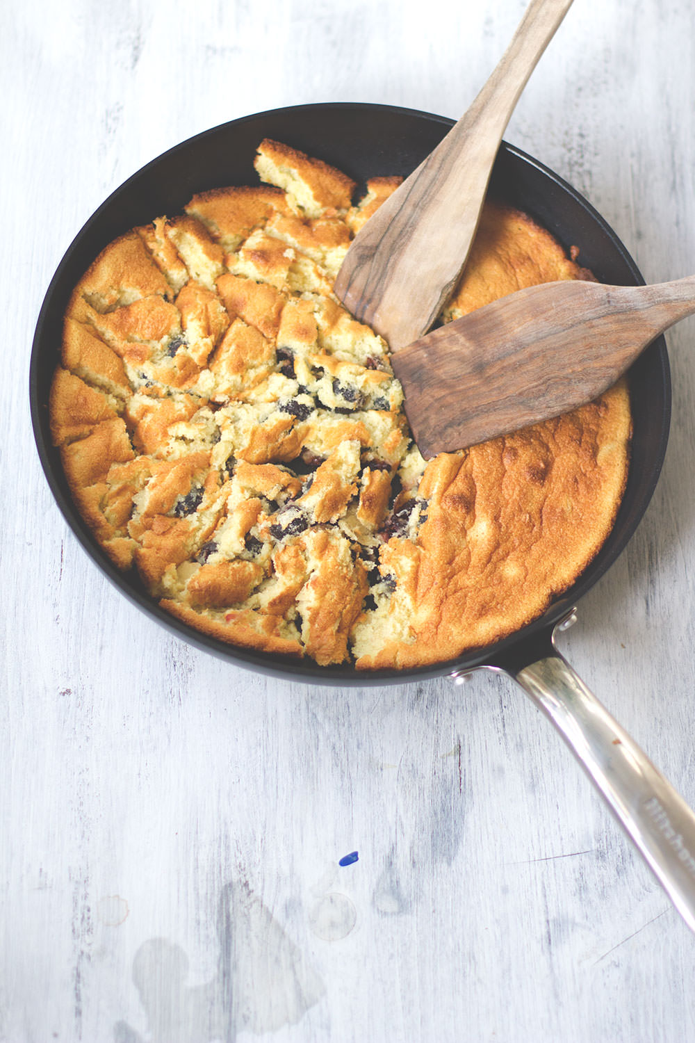 Rezept für Ofenschmarrn mit Amarena-Kirschen von moeyskitchen.com