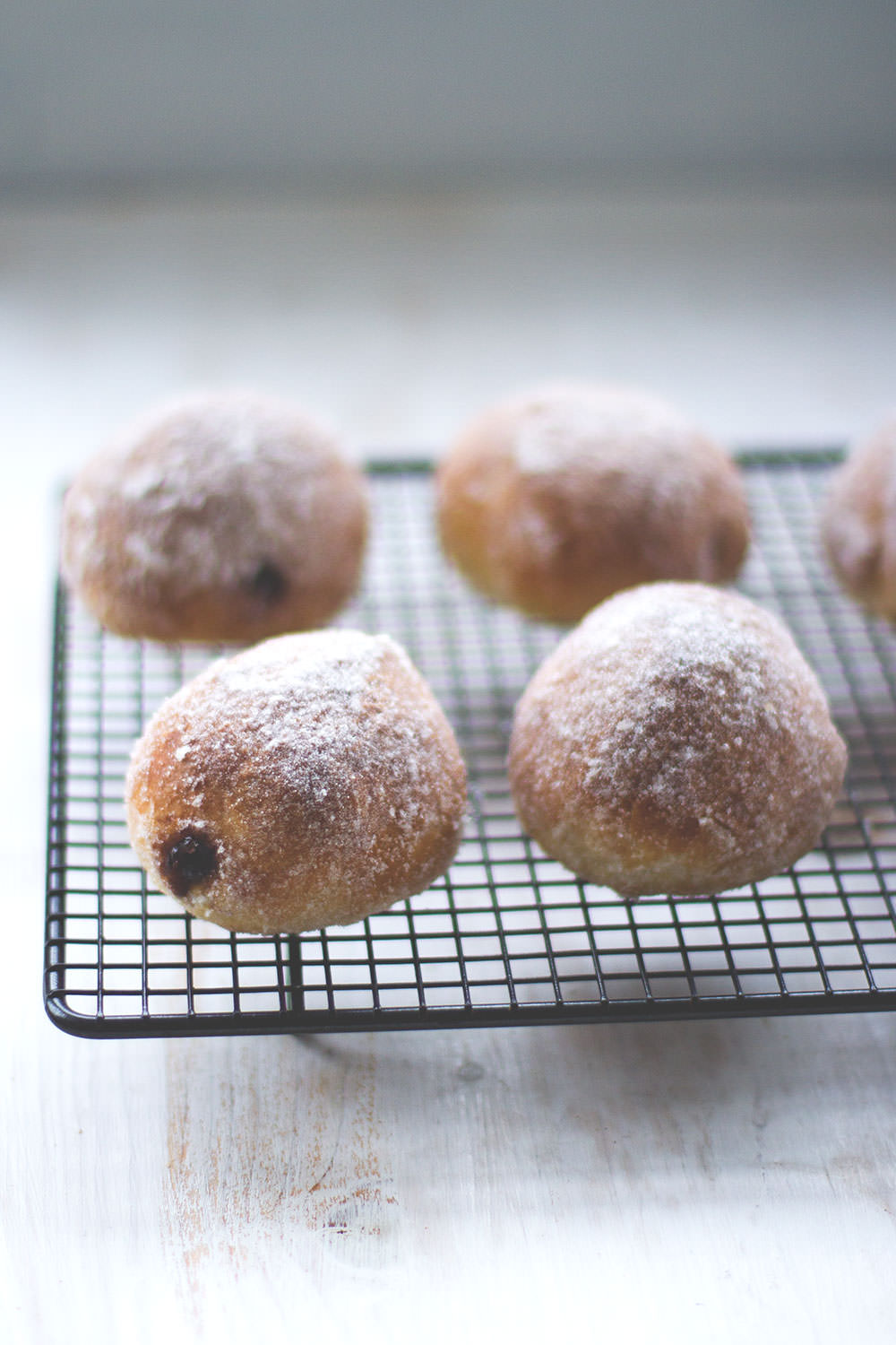 Rezept für Ofen-Berliner (Berliner aus dem Ofen) mit Pflaumenmus von moeyskitchen.com