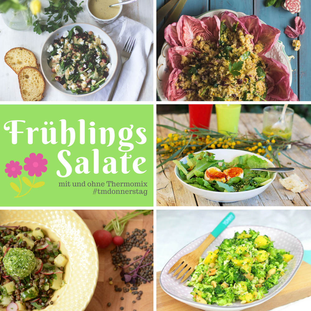 Die Rezepte zum Thema Frühlingssalate beim TM-Donnerstag