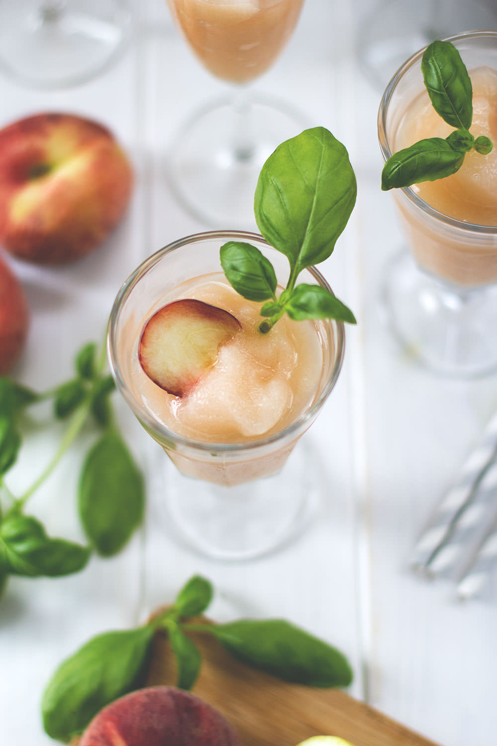 Super Sommerdrink: Rezept für erfrischenden Frozen Bellini oder auch Bellini Frozecco aus dem Thermomix