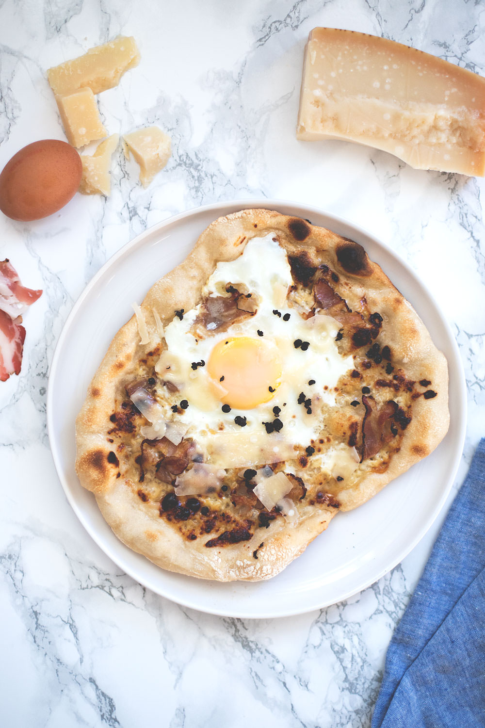 Die sieben DOP-Käsesorten des AFIDOP und die beste Pizza der Welt - mit Rezept für Breakfast Pizza von moeyskitchen.com