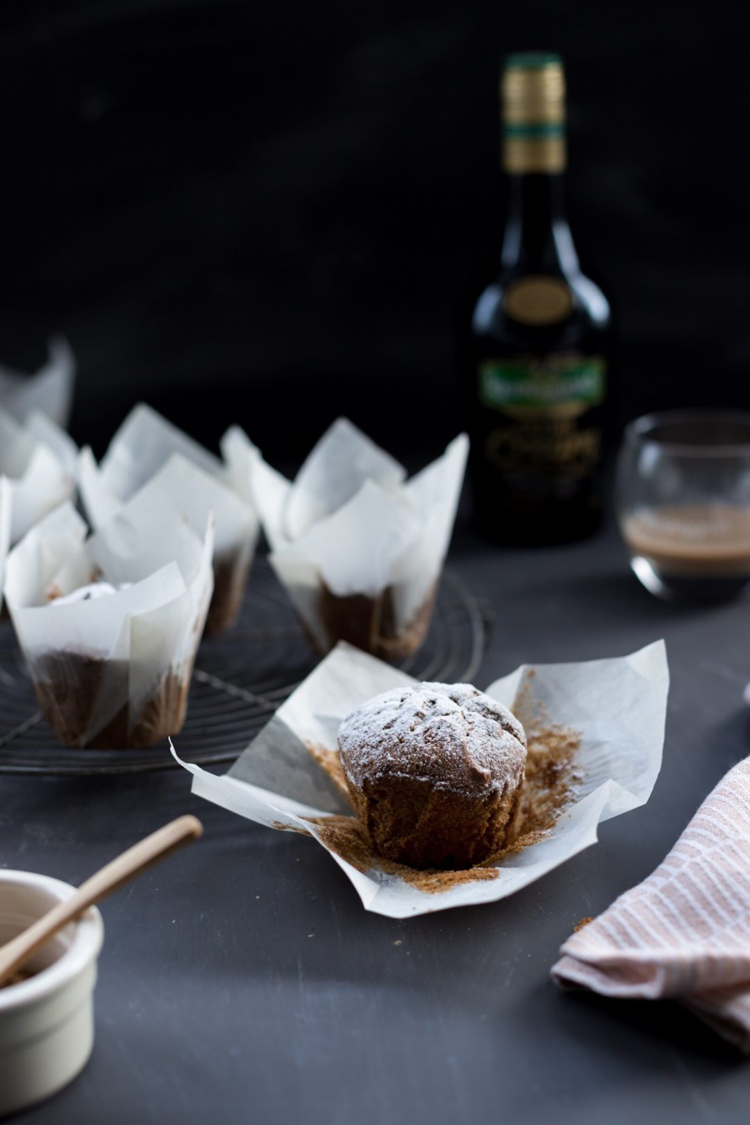 Rezept für adventliche Lebkuchen-Muffins mit Kerrygold Irish Cream | moeyskitchen.com