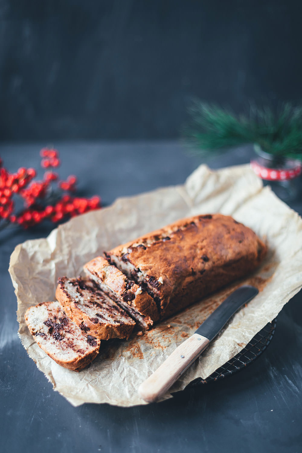 Chocolate Chip Bananenbrot | Rezept für Banana Bread | moeyskitchen.com #bananenbrot #bananabread #chocolatechip #bananen #kuchen #resteverwertung #foodblogger #rezepte