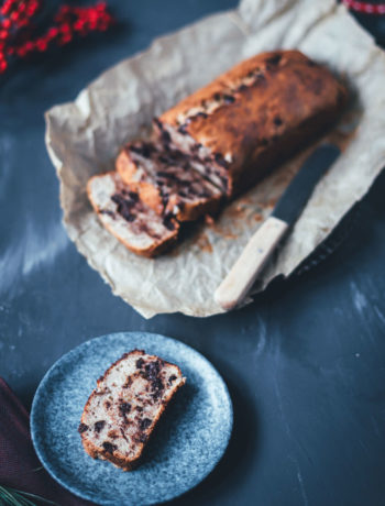 Chocolate Chip Bananenbrot | Rezept für Banana Bread | moeyskitchen.com #bananenbrot #bananabread #chocolatechip #bananen #kuchen #resteverwertung #foodblogger #rezepte