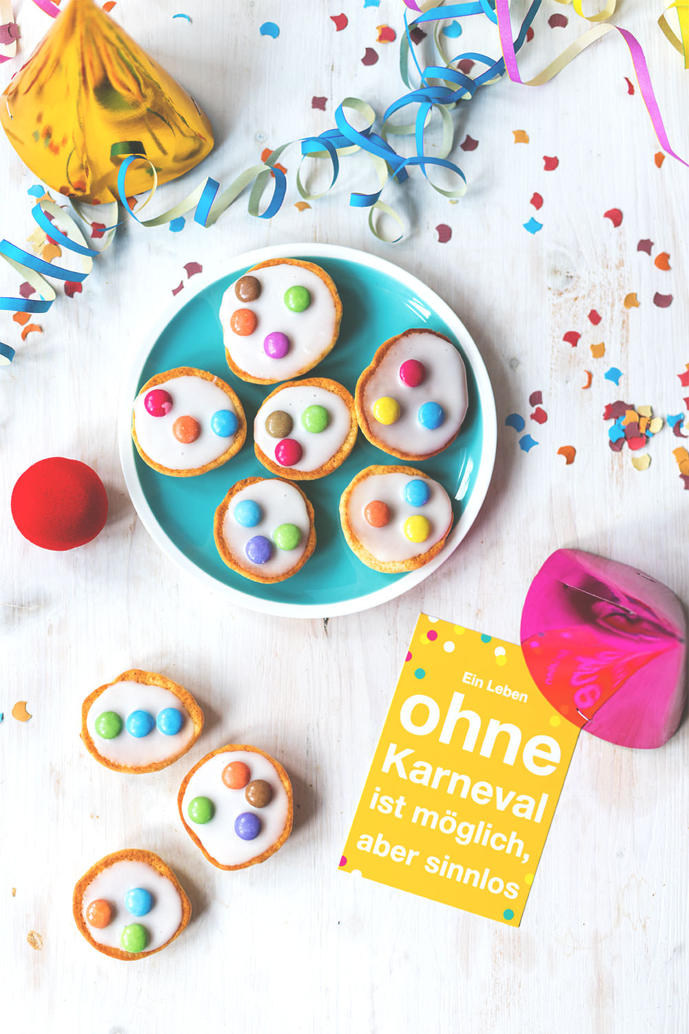 Rezept für Mini-Amerikaner aus dem Thermomix zu Karneval | #tmdonnerstag | moeyskitchen.com