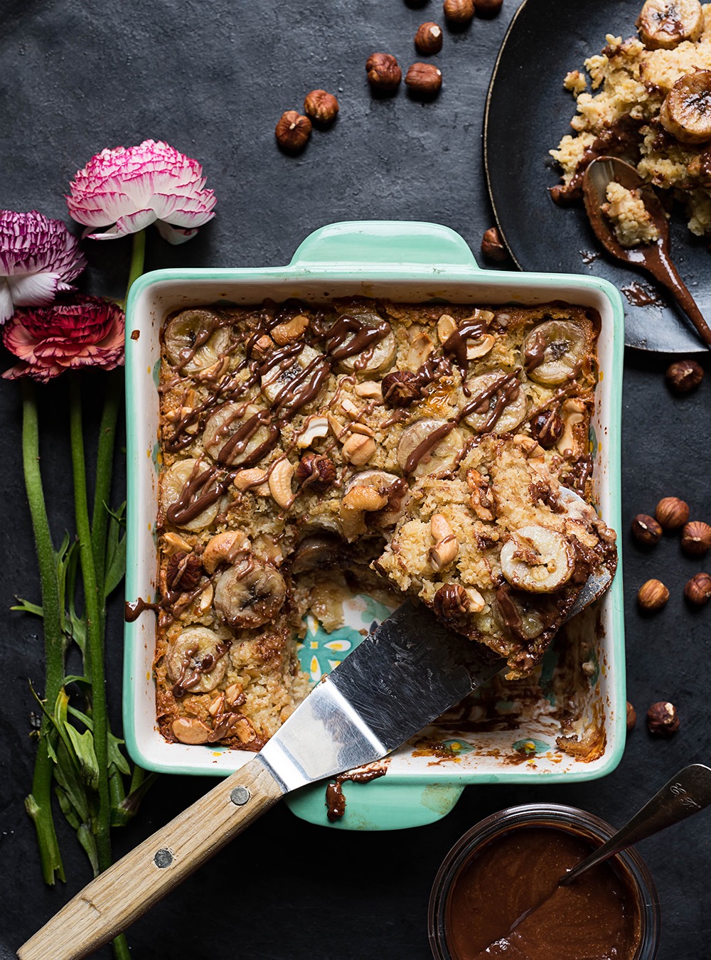 Banana baked Oatmeal von S–Küche