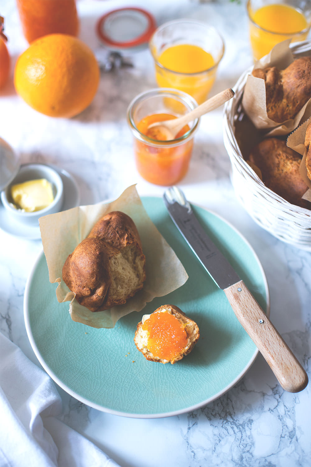 Foodblogger-Osterbrunch | Aufstriche | Rezept für leckere Möhren-Orangen-Konfitüre | moeyskitchen.com