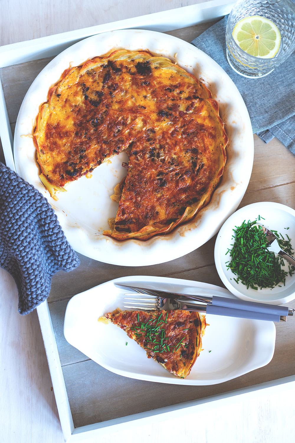 Werbung: Zwiebel-Speck-Quiche mit Kartoffelboden und Bergkäse | Villeroy & Boch: So schmeckt Freundschaft | moeyskitchen.com