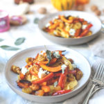 Schnelle Pasta mit Maronen, Kürbis, Salbei und Roquefort | einfach und gut mit französischen Zutaten | moeyskitchen.com #pasta #rezept #foodblog #maronen