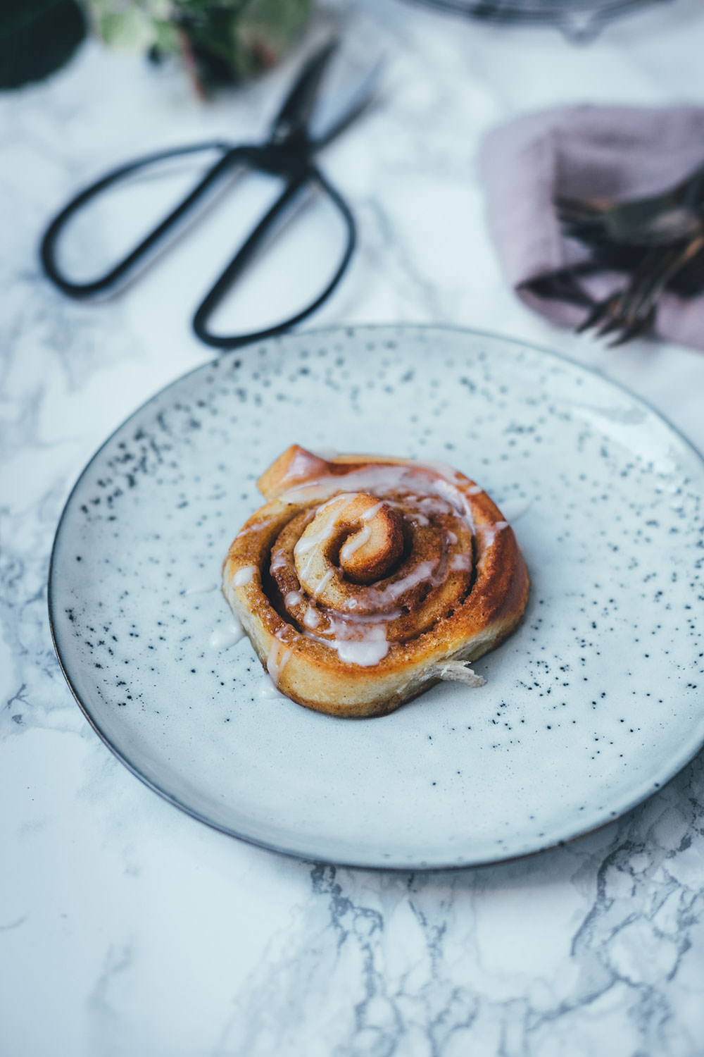 Rezept für dänische Zimtschnecken / Kanelsnegle | super schnell und einfach zu machen | moeyskitchen.com