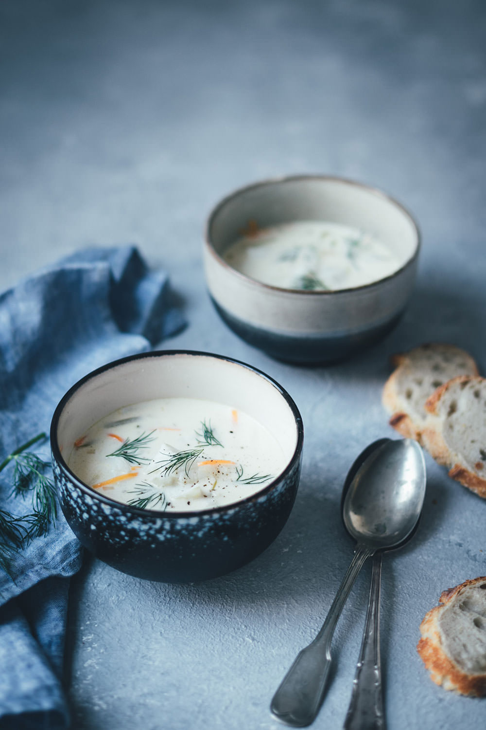 Werbung: Rezept für norwegische Fischsuppe mit Skrei | Fiskesuppe / Torskesuppe | mit Gemüse, Sahne und Crème fraîche | moeyskitchen.com #skrei #fischsuppe #seafoodfromnorway #norwegen #visitnorway #lofoten