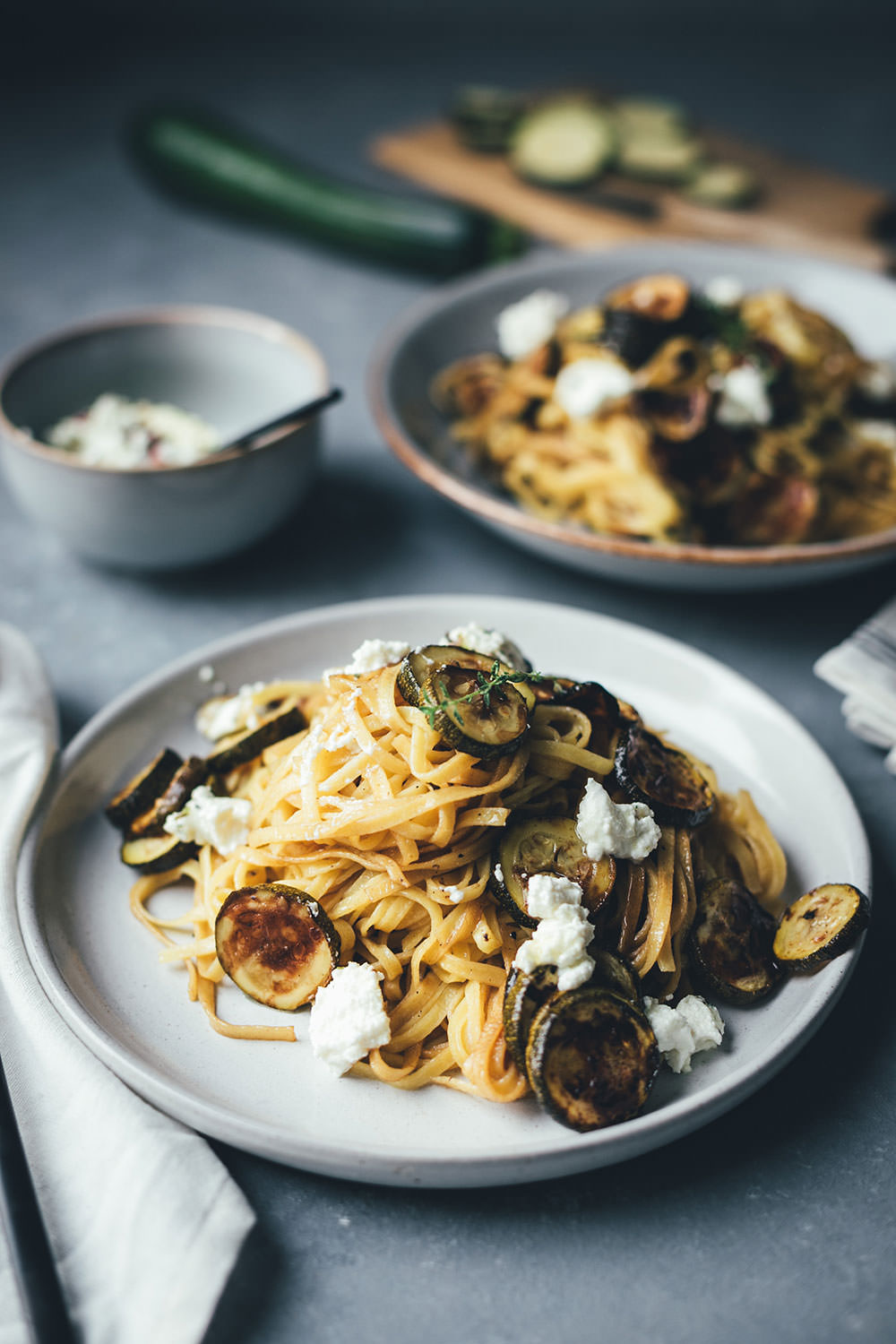 Rezept für Pasta und Ofen-Zucchini mit Aceto Balsamico di Modena g.g.A. (Werbung) | moeyskitchen.com #pasta #nudeln #spaghetti #fettuccine #balsamico #acetobalsamico #acetobalsamicodimodena #zucchini #courgette #sommer  #foodblogger #rezepte