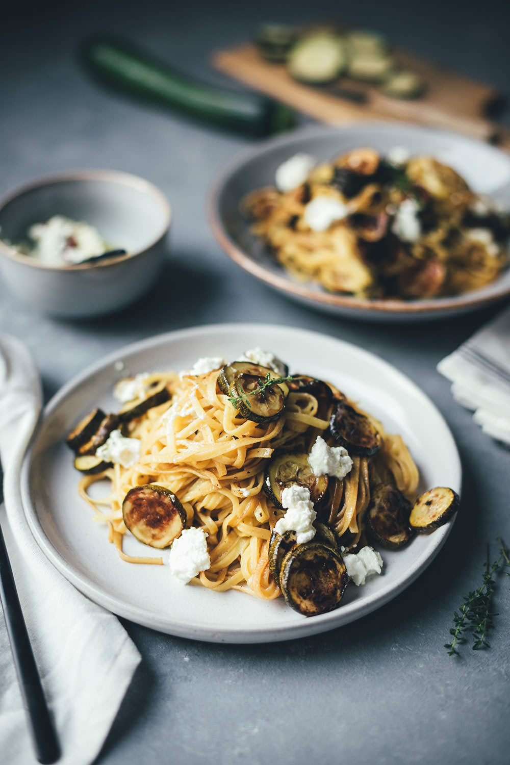 Rezept für Pasta und Ofen-Zucchini mit Aceto Balsamico di Modena g.g.A. (Werbung) | moeyskitchen.com #pasta #nudeln #spaghetti #fettuccine #balsamico #acetobalsamico #acetobalsamicodimodena #zucchini #courgette #sommer #foodblogger #rezepte