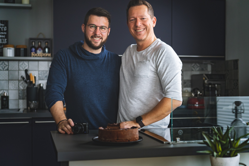 Die Jungs kochen und backen