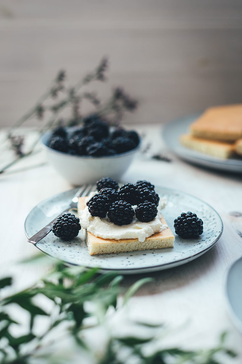 Rezept für Hot Milk Sponge Cake mit Mascarpone-Creme und Brombeeren | Rezept meiner amerikanischen Urgroßmutter für einen fantastischen Kuchen bzw. Tortenboden | moeyskitchen.com #hotmilkspongecake #spongecake #kuchen #torte #kuchenboden #familienrezept #brombeeren #mascarpone #backen #kuchenbacken #rezepte #foodblogger
