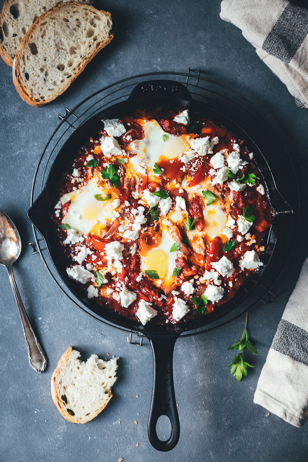 Shakshuka aus dem Ofen