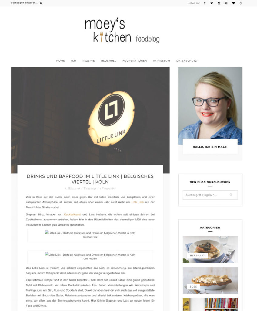 Zeitreise durch moey’s kitchen foodblog von 2011 bis 2021 – Screenshots aus verschiedenen Monaten und Jahren und wie sich hier in 10 Jahren alles entwickelt hat | moeyskitchen.com