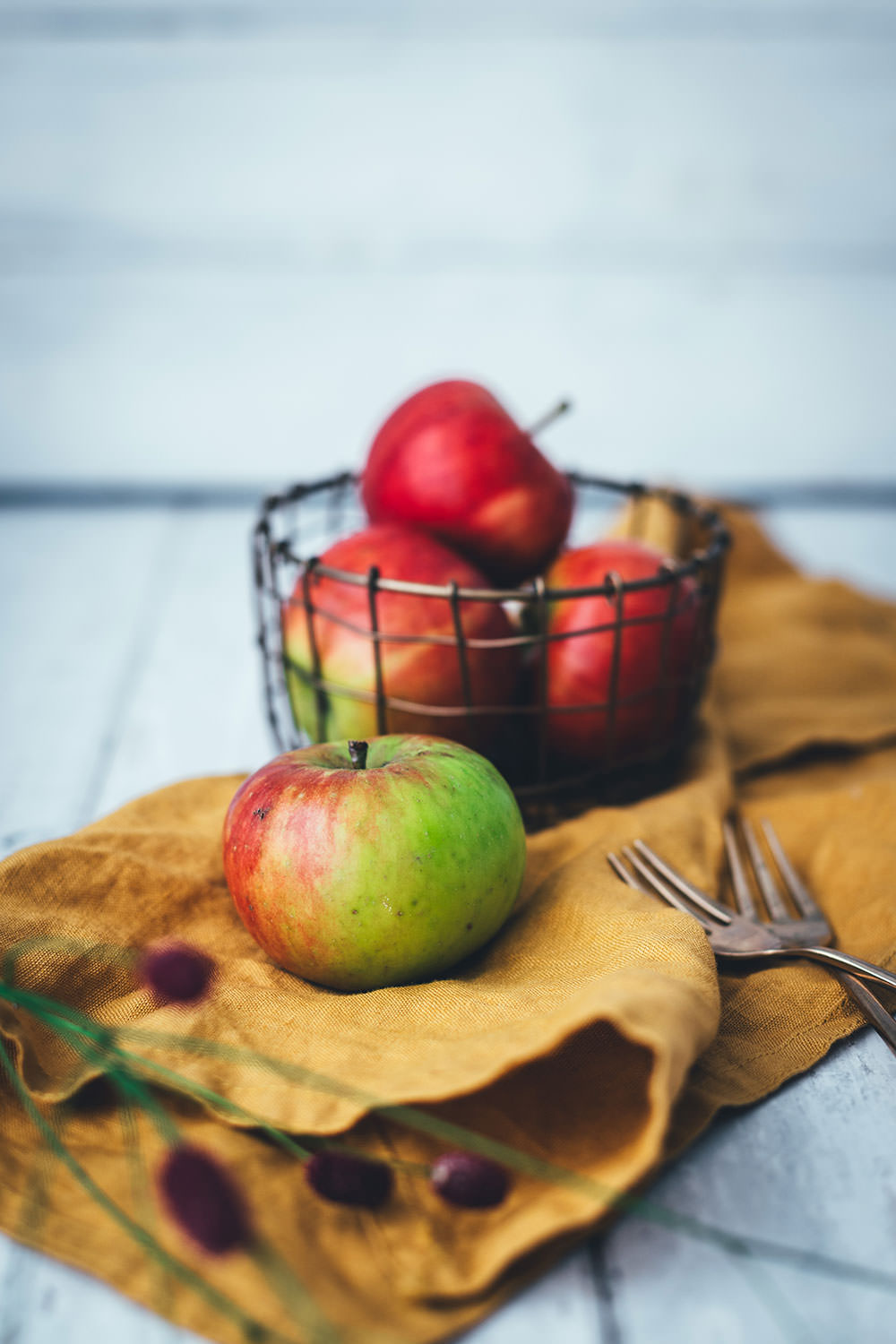 Italienischer Apfelkuchen – Rezept für einen besonders saftigen Kuchen mit säuerlichen Äpfeln, Olivenöl, Ricotta und Zitrone. Ganz einfach umzusetzen und ein super leckeres Apfel-Rezept! | moeyskitchen.com