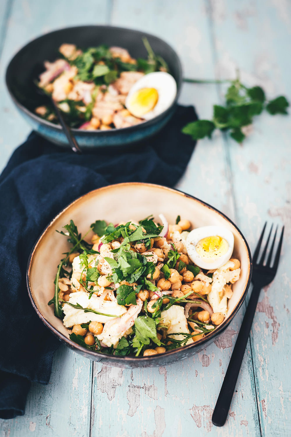 Kichererbsen-Thunfisch-Salat| moeyskitchen.com