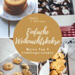 Seid ihr noch auf der Suche nach schnellen und unkomplizierten Rezepten für euren Plätzchenteller? Dann seid ihr hier genau richtig. In diesem „Best of“ Beitrag teile ich meine Top 5 Last Minute Lieblingsrezepte für einfache Weihnachtskekse, die nicht nur schnell gebacken sind, sondern vor allem super lecker schmecken. Es musst nicht immer kompliziert und aufwendig sein, auch einfache runde Kekse und Plätzchen passen hervorragend in die Adventszeit. | moeyskitchen.com