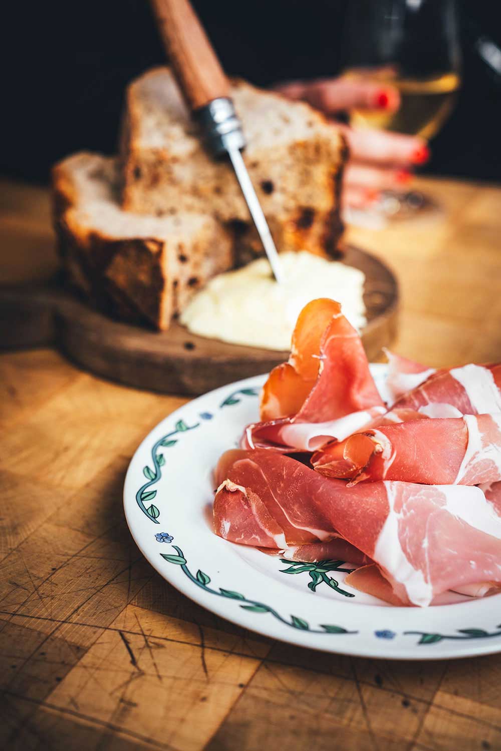 Brot, Butter und Schinken in Paris | moeyskitchen.com