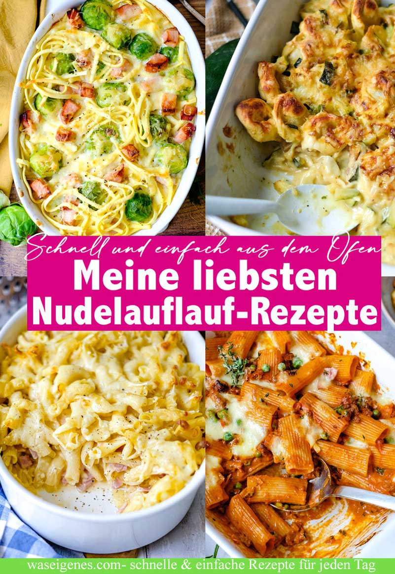 Nudelauflauf-Rezeptsammlung von was eigenes