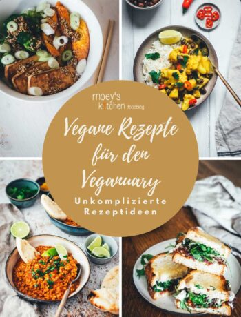 Pünktlich zum Jahresanfang entscheiden sich immer mehr Menschen dafür im ersten Monat des Jahres vegan zu leben. Gerade nach den Festgelagen zu Weihnachten, nach Braten, Gans, Fondue und Raclette ist es ein passender Vorsatz im neuen Jahr auf all das zu verzichten. Aus "vegan" und "January" wird einfach der Veganuary. Die Kampagne wurde vor 10 Jahren erstmals gestartet und soll vor allem den Einstieg in eine pflanzenbasierte Ernährungsweise erleichtern. Und natürlich findet ihr bei mir auch einige leckere vegane Rezeptideen ohne tierische Produkte. Hier in dieser Rezeptsammlung habe ich sie euch zusammengestellt | moeyskitchen.com