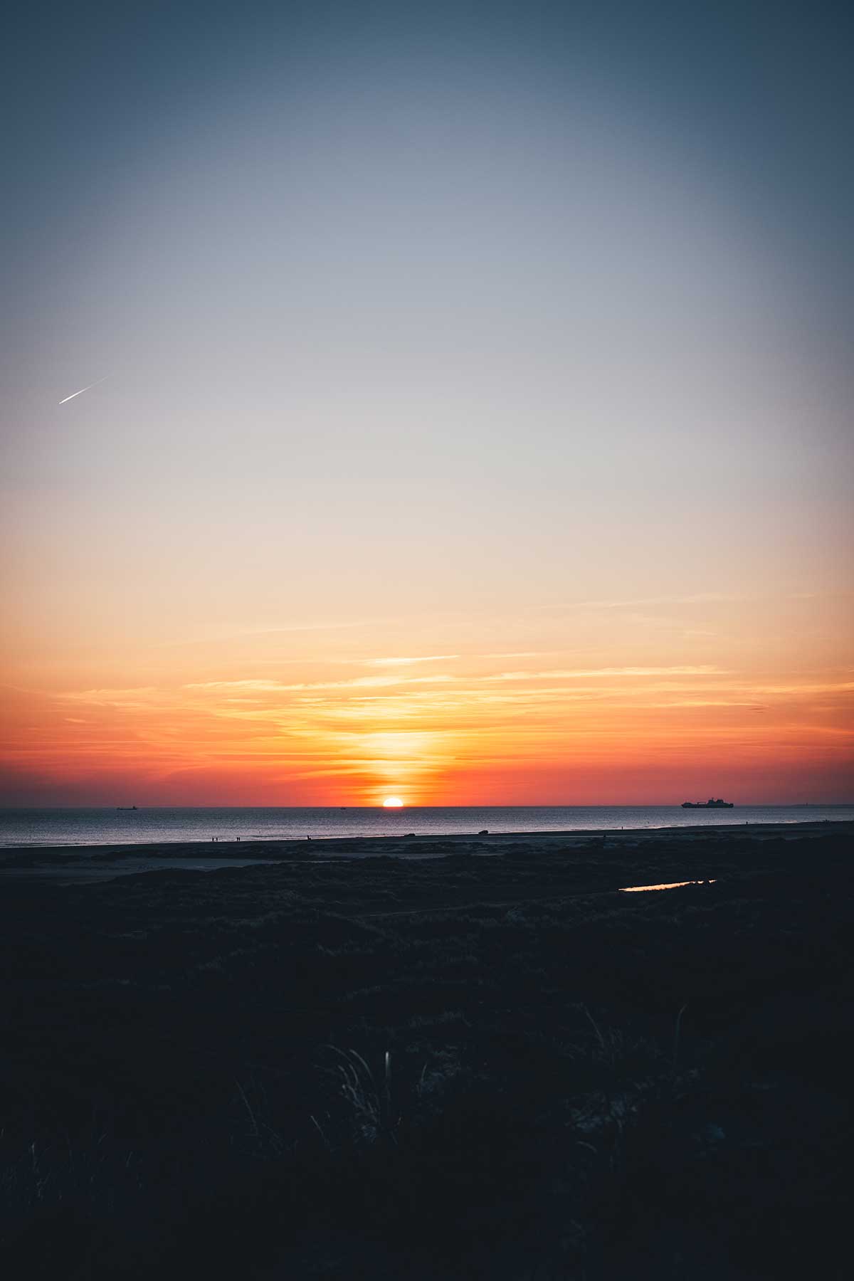 Sonnenuntergang an Rindby Strand auf Fanø | moeyskitchen.com