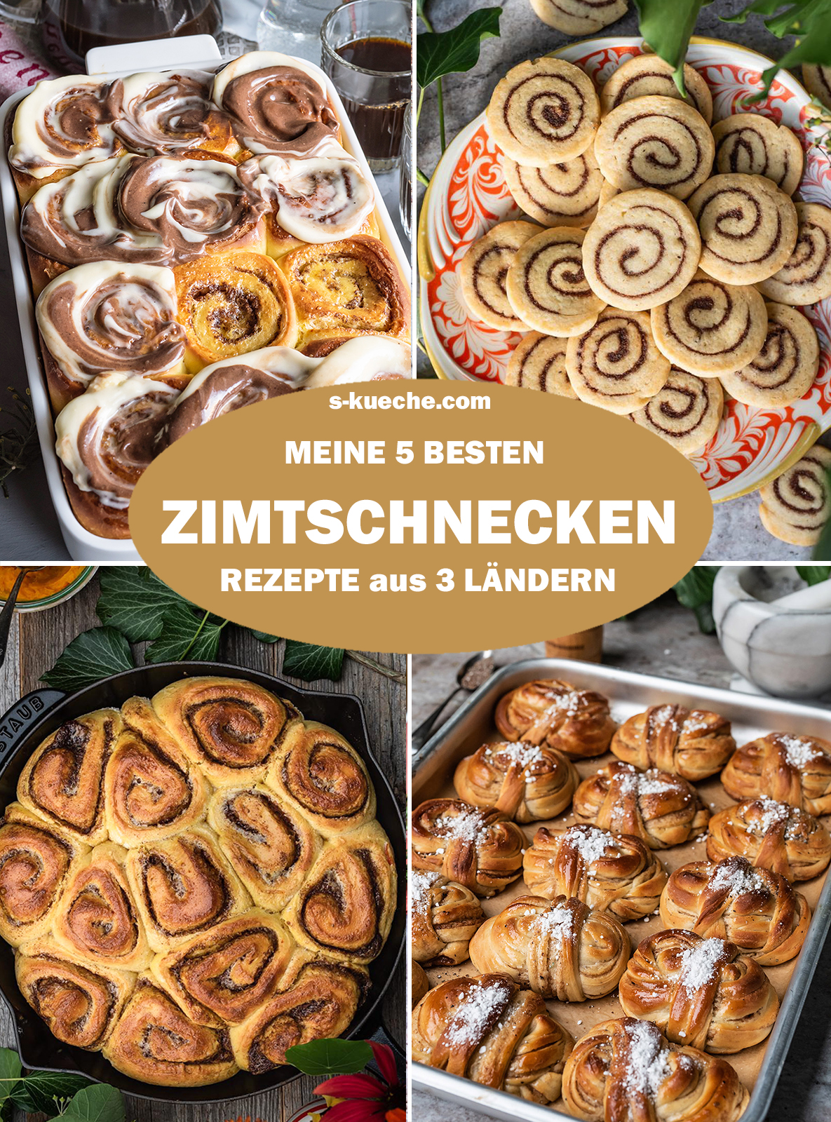 Zimtschnecken-Collage von S-Küche