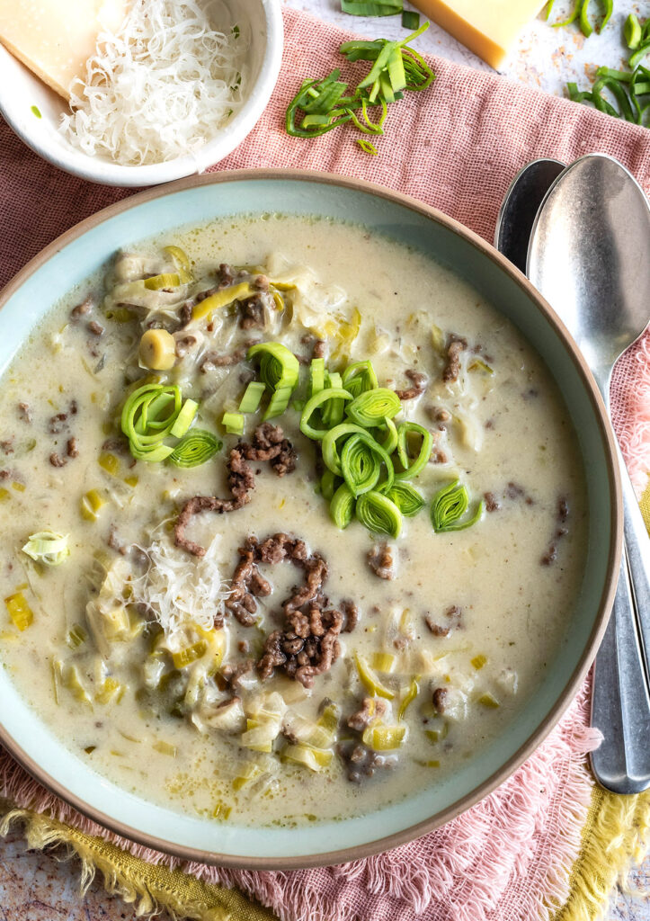 Käse-Lauch-Suppe von S-Küche
