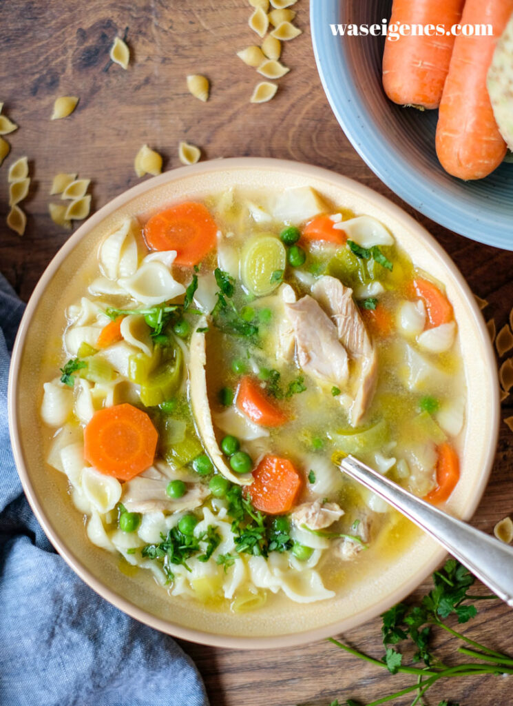 Klassische Hühnersuppe von waseigenes