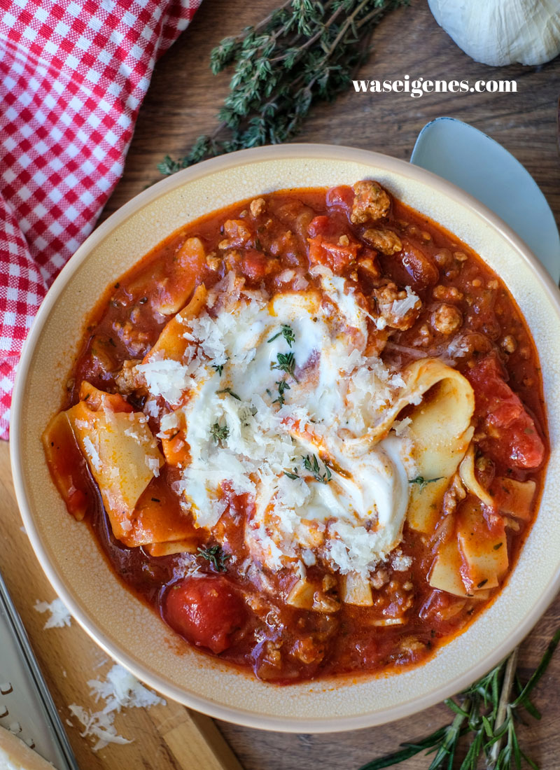 Lasagne-Suppe von waseigenes