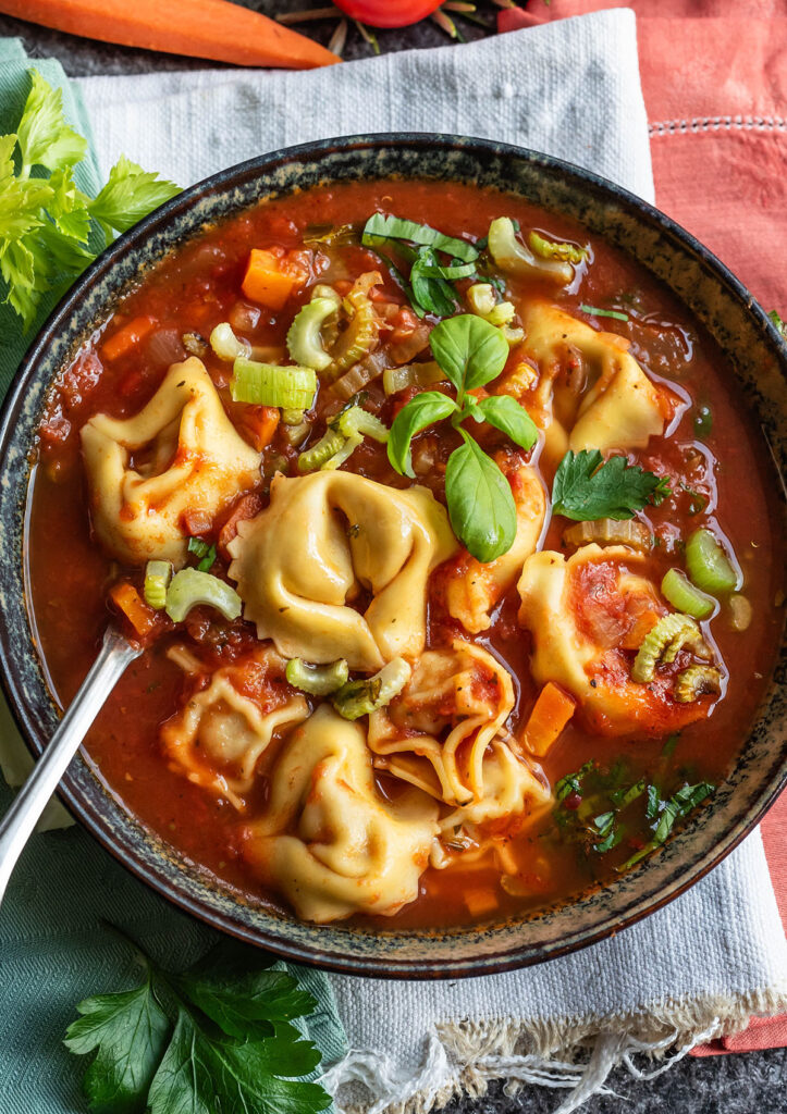 Tortellini-Suppe vom Blog S-Küche