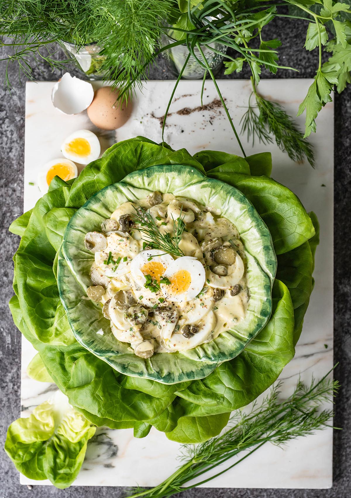Klassischer Eiersalat auf französische Art von S-Küche