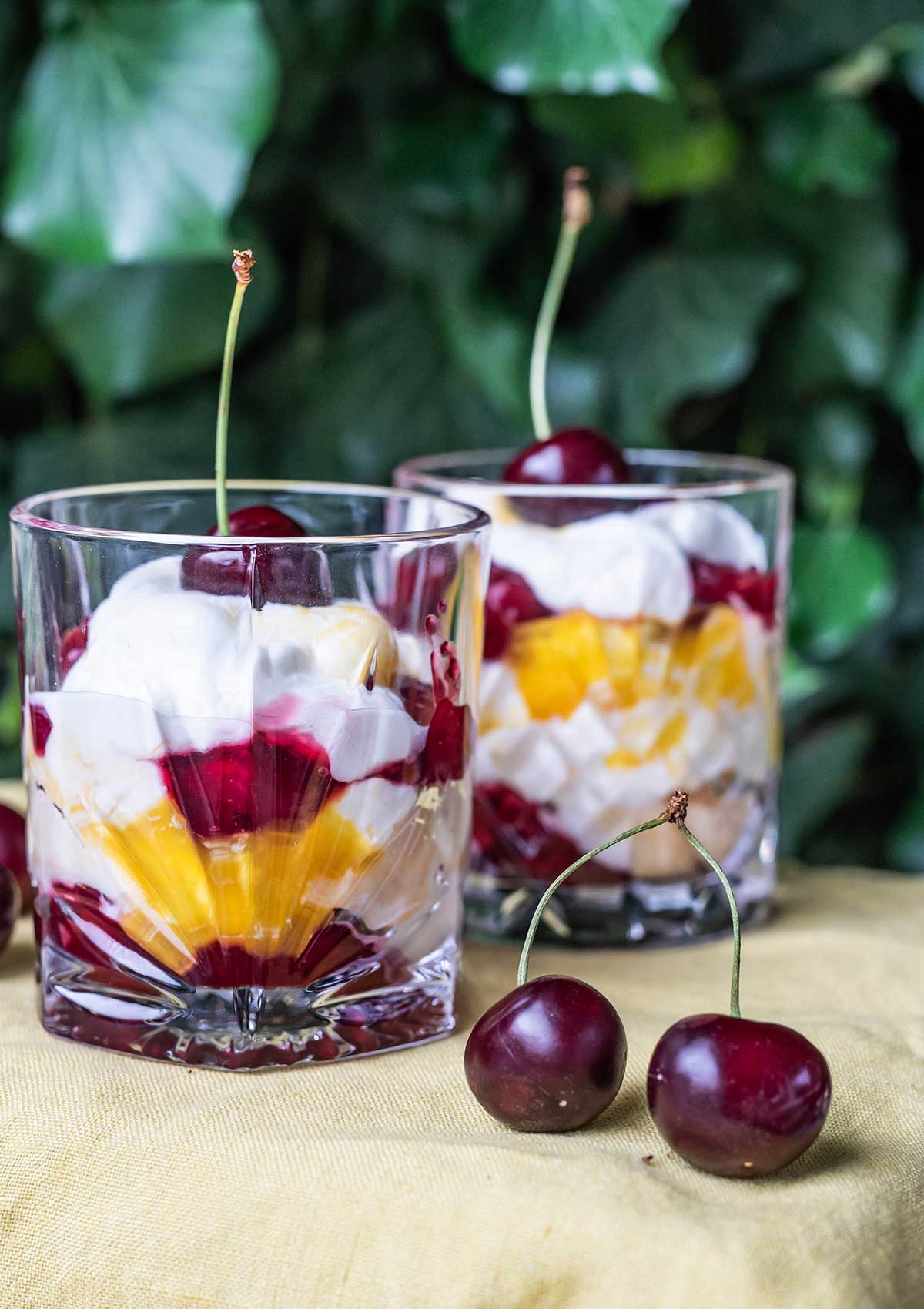 Kirsch-Tiramisu im Glas – fruchtig & cremig (ohne Ei, ohne Alkohol) von S-Küche