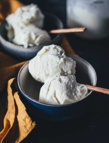 Cremiges Vanilleeis ohne Ei ganz einfach selber machen: ein gelingsicheres Rezept für Ninja Creami und klassische Eismaschine – vollmundig, cremig und lecker. | moeyskitchen.com
